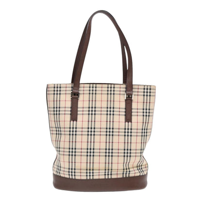 Burberry Nova Check Tote canvas check pattern, BEIGE, CANVAS, Tote bag