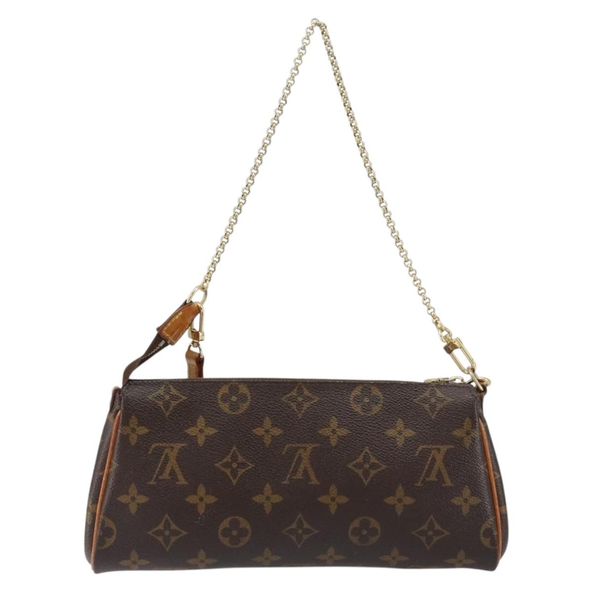 Louis Vuitton Eva Handbag Monogram Canvas, BROWN, CANVAS, Shoulder bag
