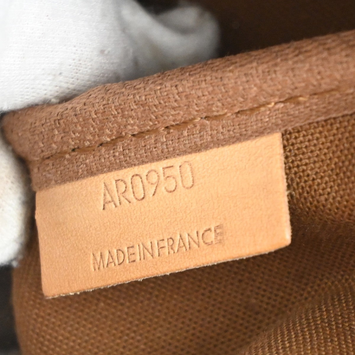 Louis Vuitton Saumur Handbag Monogram Canvas, BROWN, CANVAS, Shoulder bag