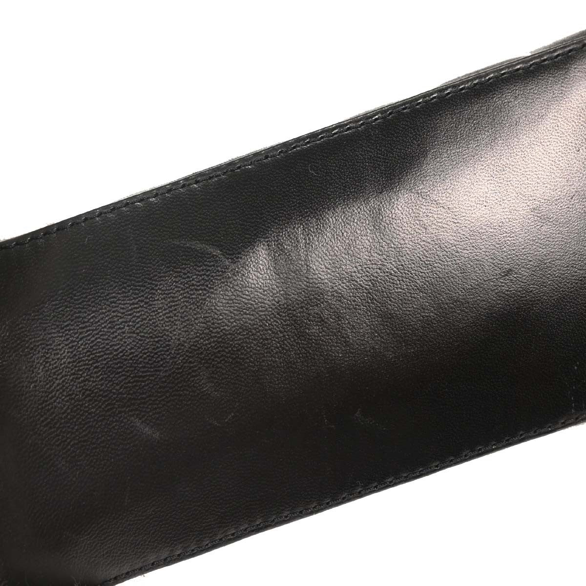 Chanel Chocolate Bar CC Handbag Quilted Lambskin, BLACK, LEATHER, Handbag