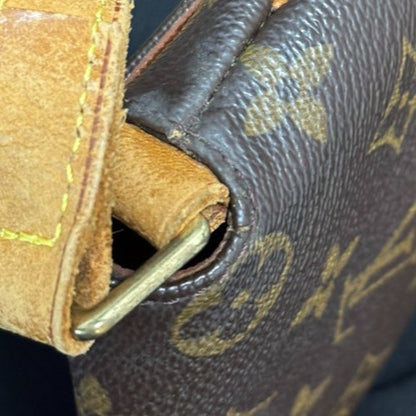 Louis Vuitton Musette Handbag Monogram Canvas, BROWN, CANVAS, Shoulder bag