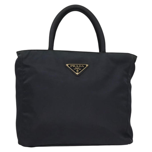 Prada Vintage Tote Tessuto, NAVY, NYLON, Tote bag