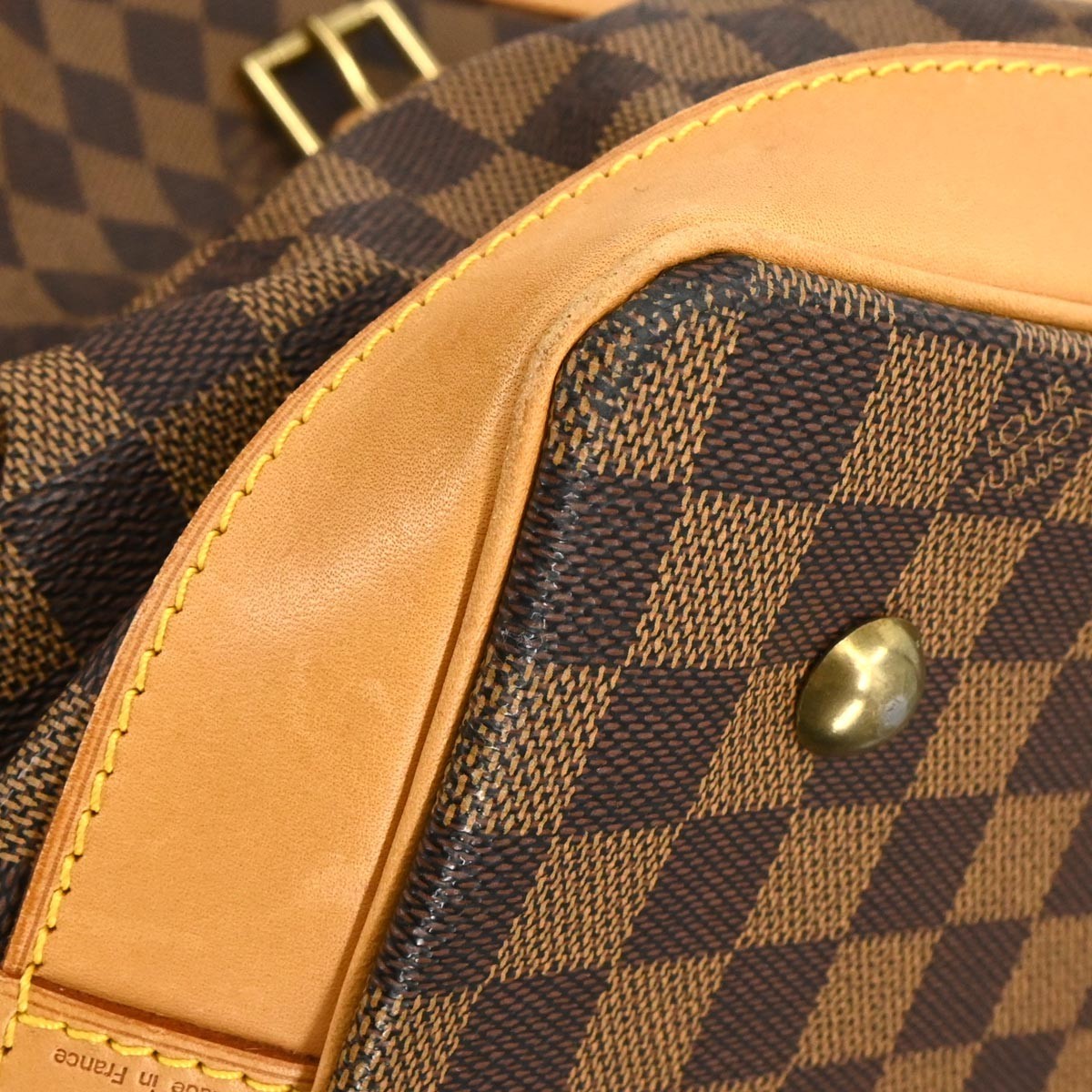 Louis Vuitton West End Handbag Damier, BROWN, CANVAS, Travel bag