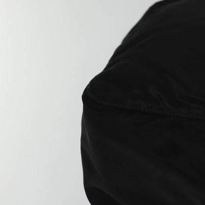 Prada Vintage Zip Handbag Tessuto, BLACK, NYLON, Handbag