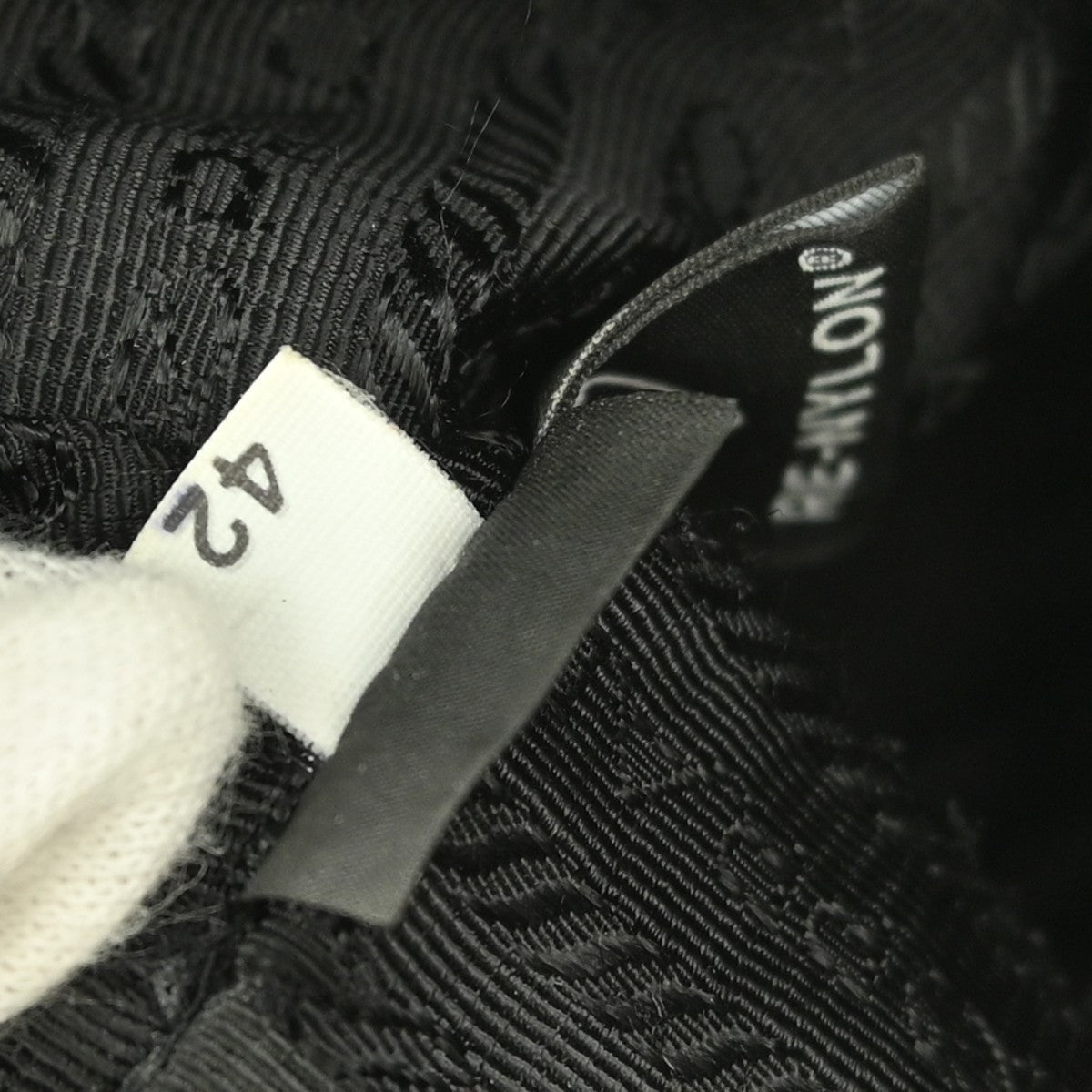 Prada Drawstring Wristlet Bucket Bag Tessuto, BLACK, NYLON, Clutche & pouche