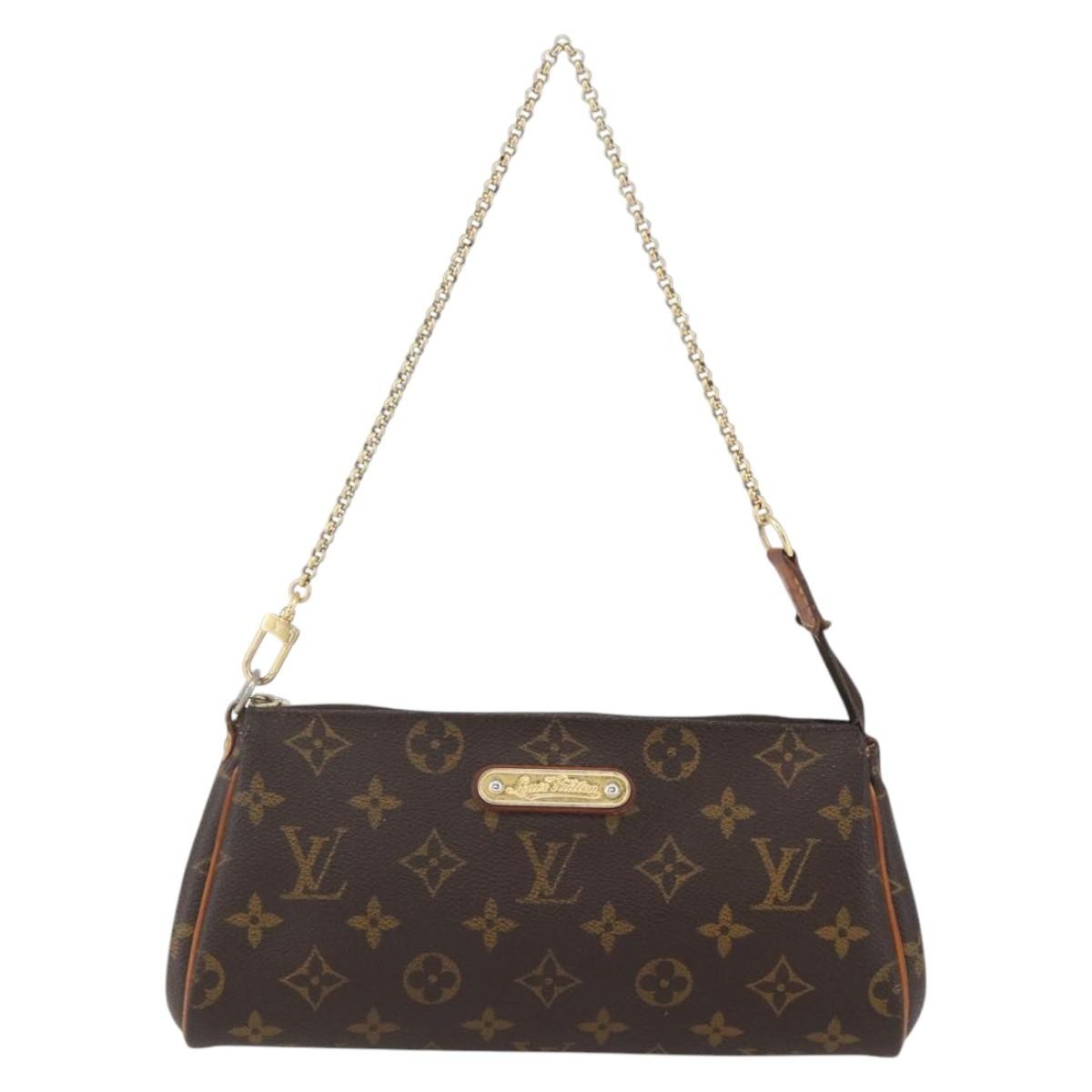 Louis Vuitton Eva Handbag Monogram Canvas, BROWN, CANVAS, Shoulder bag