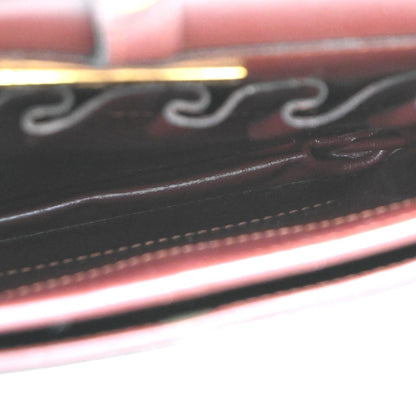 cartier Must de Cartier Shoulder Bag Leather, Burgundy, Leather, Shoulder Bag