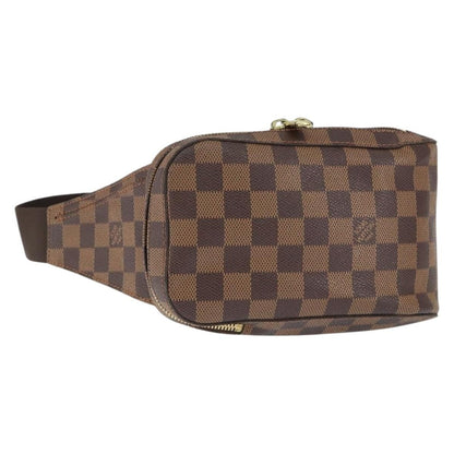 Louis Vuitton Geronimos Waist Bag Damier, BROWN, CANVAS, Clutche & pouche