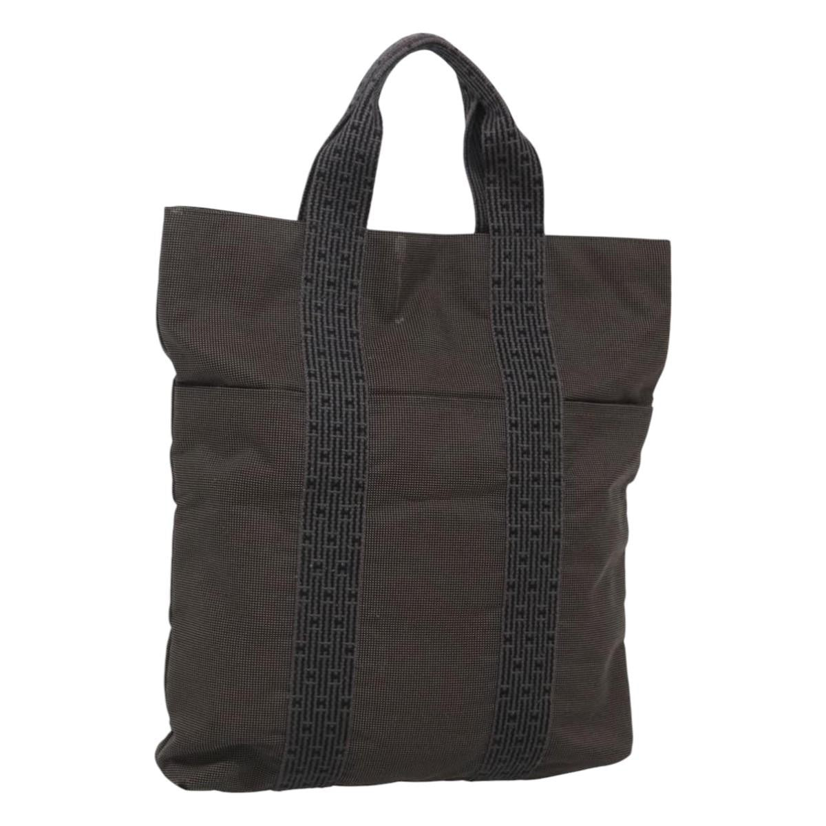 Hermes Fourre-tout Herline Fourre-tout Herline, GRAY, CANVAS, Tote bag