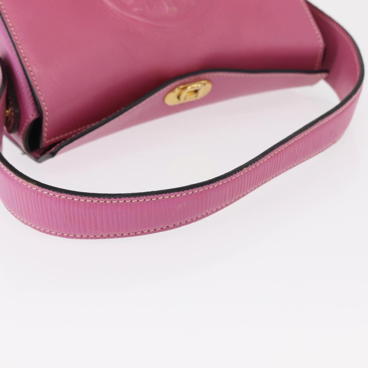Fendi Vintage Top Handle Bag Leather, PINK, LEATHER, Handbag