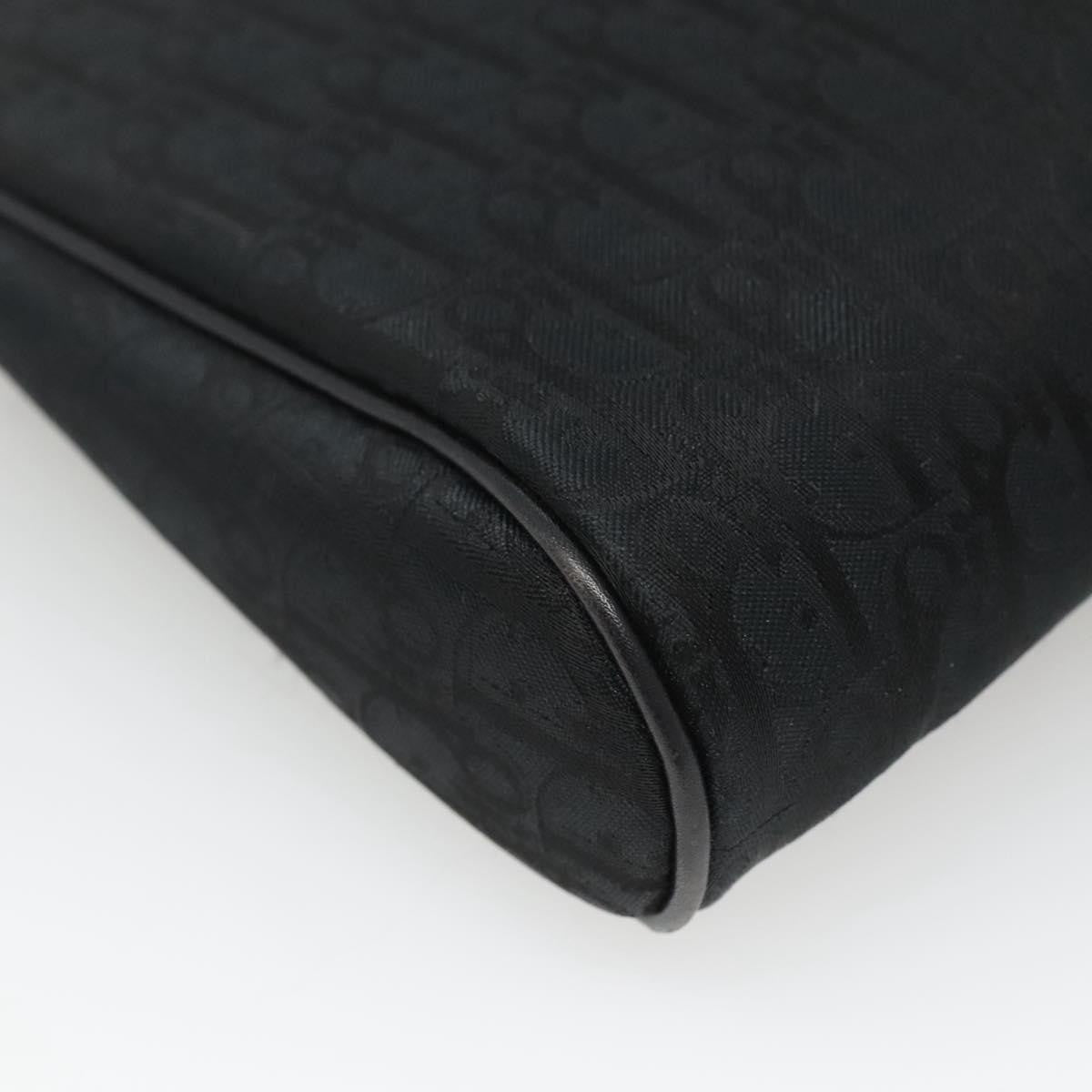 Christian Dior Trotter pouch Diorissimo Canvas, BLACK, CANVAS, Clutche & pouche