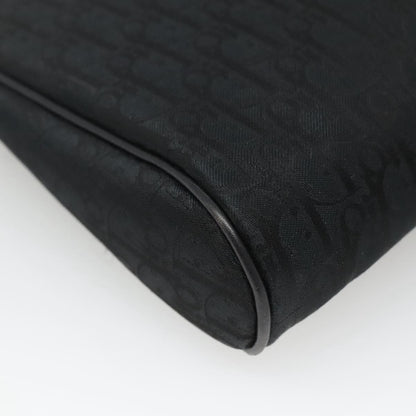 Christian Dior Trotter pouch Diorissimo Canvas, BLACK, CANVAS, Clutche & pouche