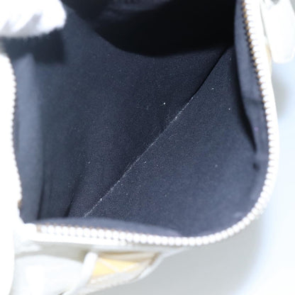 Burberry Vintage Shoulder Bag Leather, WHITE, LEATHER, Shoulder bag