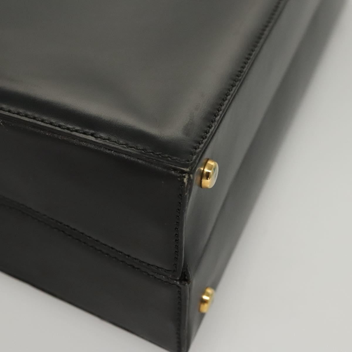 Celine Shoulder Bag Leather, BLACK, LEATHER, Shoulder bag