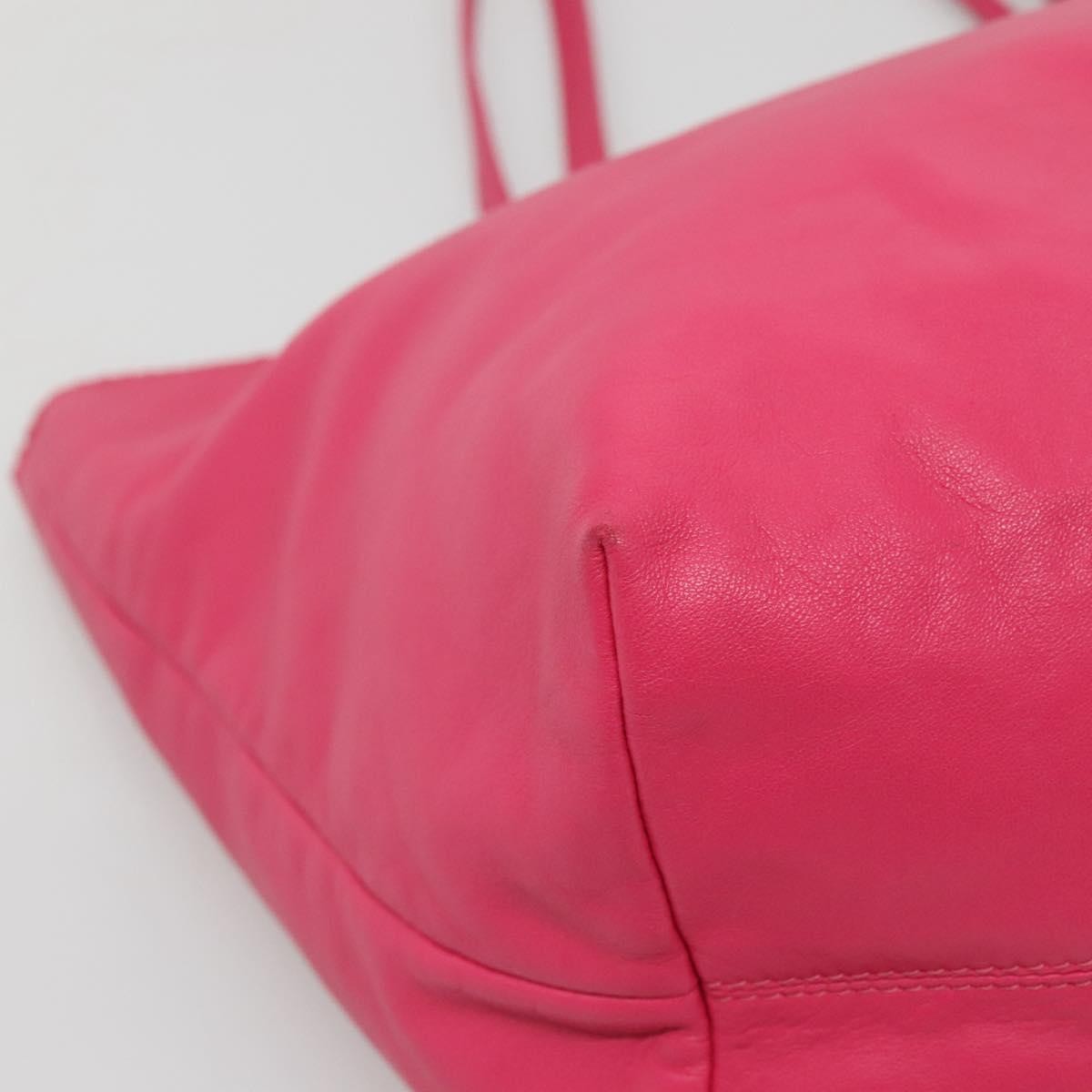 Loewe Anagram Tote Leather, PINK, LEATHER, Tote bag