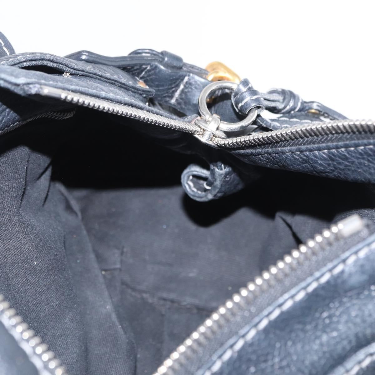 Chloe Pure Paddington Satchel Leather, BLACK, LEATHER, Handbag