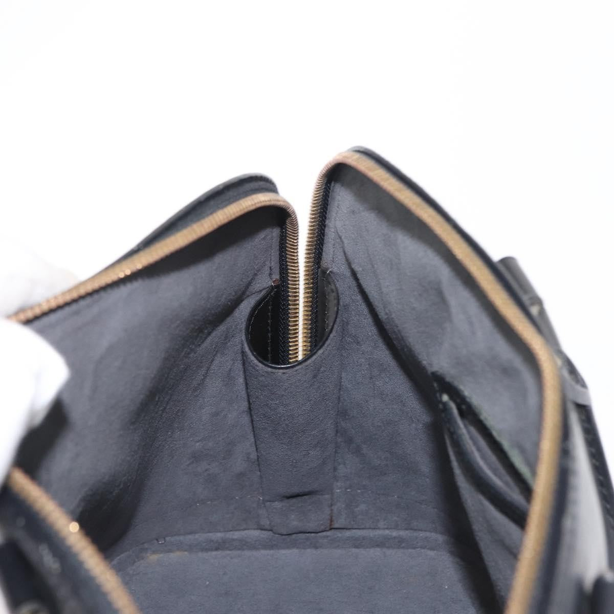 Louis Vuitton Alma Handbag Epi Leather, BLACK, LEATHER, Handbag