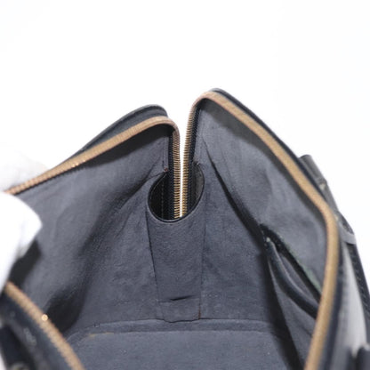 Louis Vuitton Alma Handbag Epi Leather, BLACK, LEATHER, Handbag