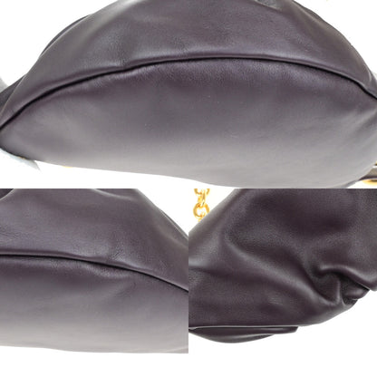 Bottega Veneta The Chain Pouch Leather, Burgundy, Leather, Clutch