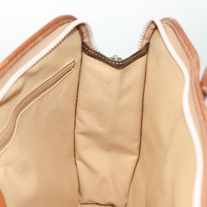 Celine Macadam Briefcase Canvas and leather, BROWN, CANVAS, Briefcase