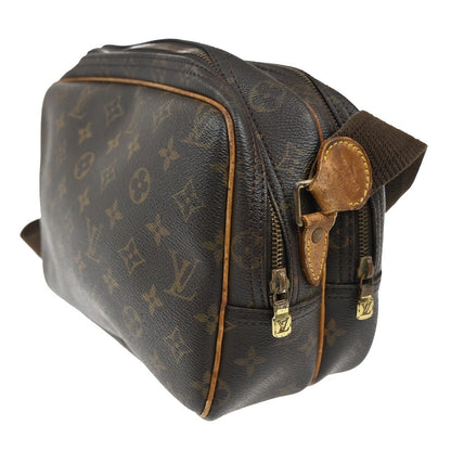 Louis Vuitton Reporter Bag Monogram Canvas, BROWN, CANVAS, Shoulder bag