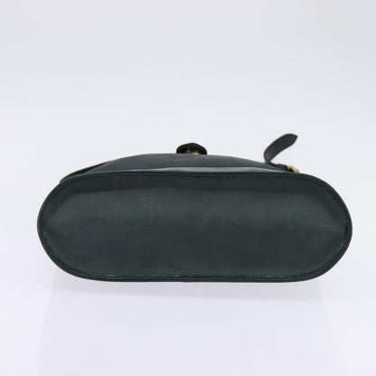 Christian Dior Vintage Trotter Crossbody Bag Canvas, GREEN, CANVAS, Shoulder bag
