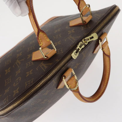 Louis Vuitton Alma Handbag Monogram Canvas, BROWN, CANVAS, Handbag