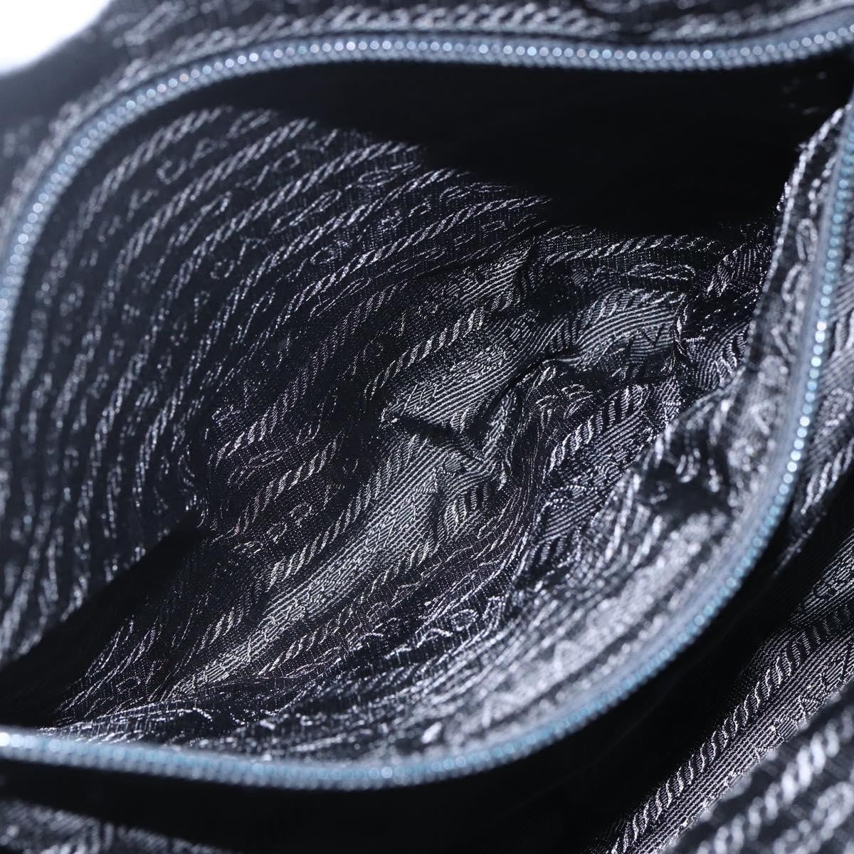 Prada Bowling Shoulder Bag Tessuto, GREEN, NYLON, Handbag