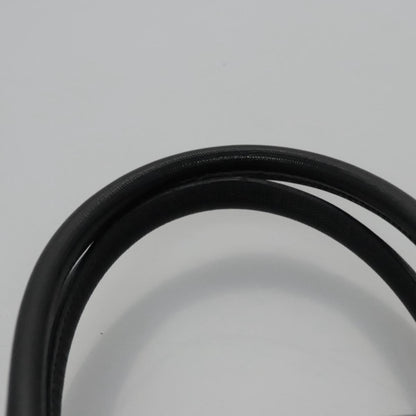 Celine Circle Logo Handbag Leather, BLACK, LEATHER, Handbag