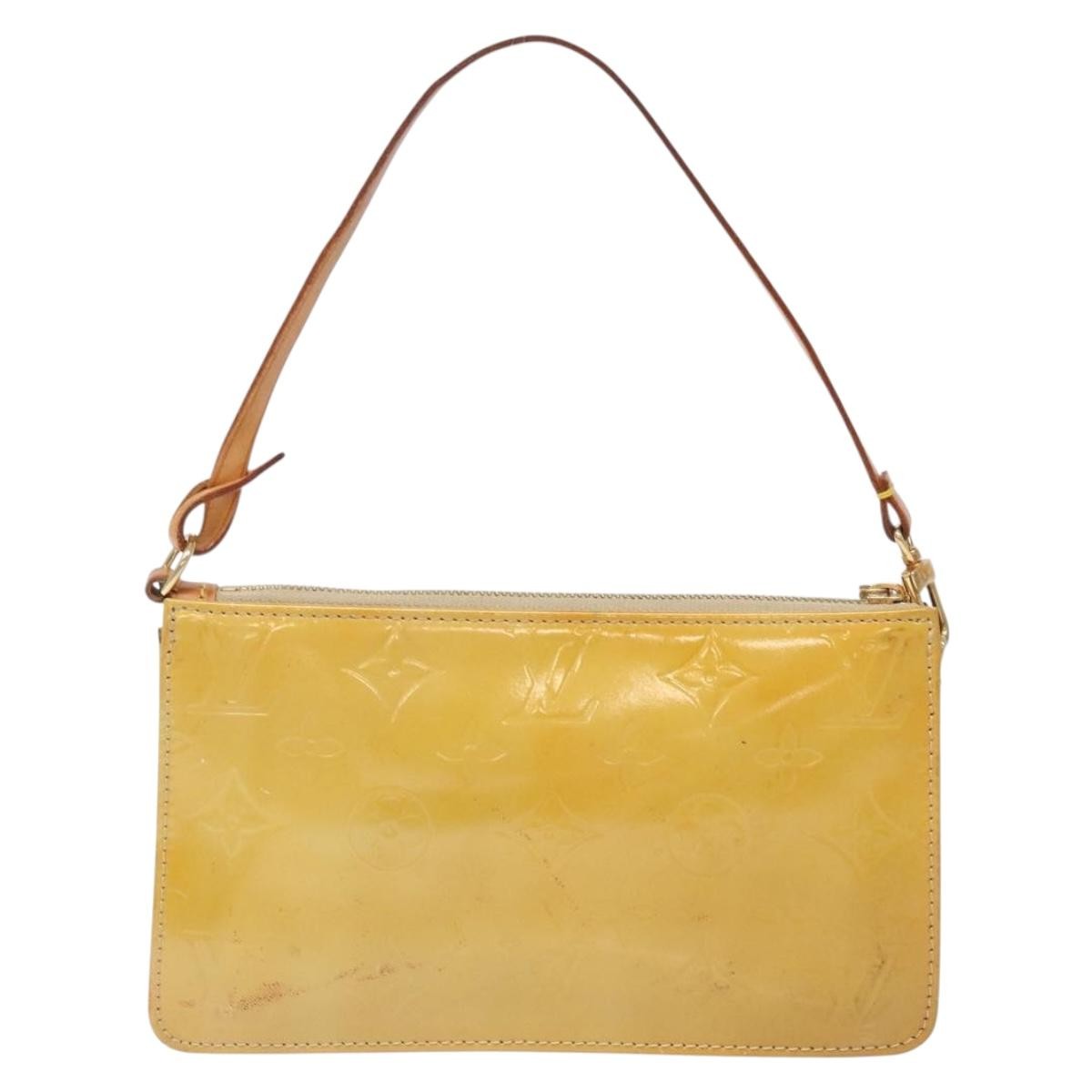 Louis Vuitton Lexington Pochette Monogram Vernis, BEIGE, PATENT_LEATHER, Clutche & pouche