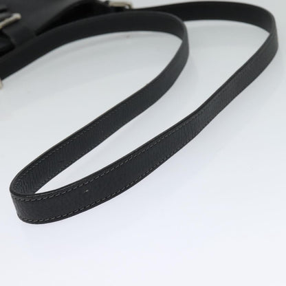 Loewe Vintage Shoulder Bag Leather, BLACK, LEATHER, Shoulder bag