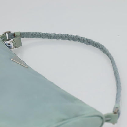 Prada Pochette Shoulder Bag Tessuto, BLUE, NYLON, Clutche & pouche
