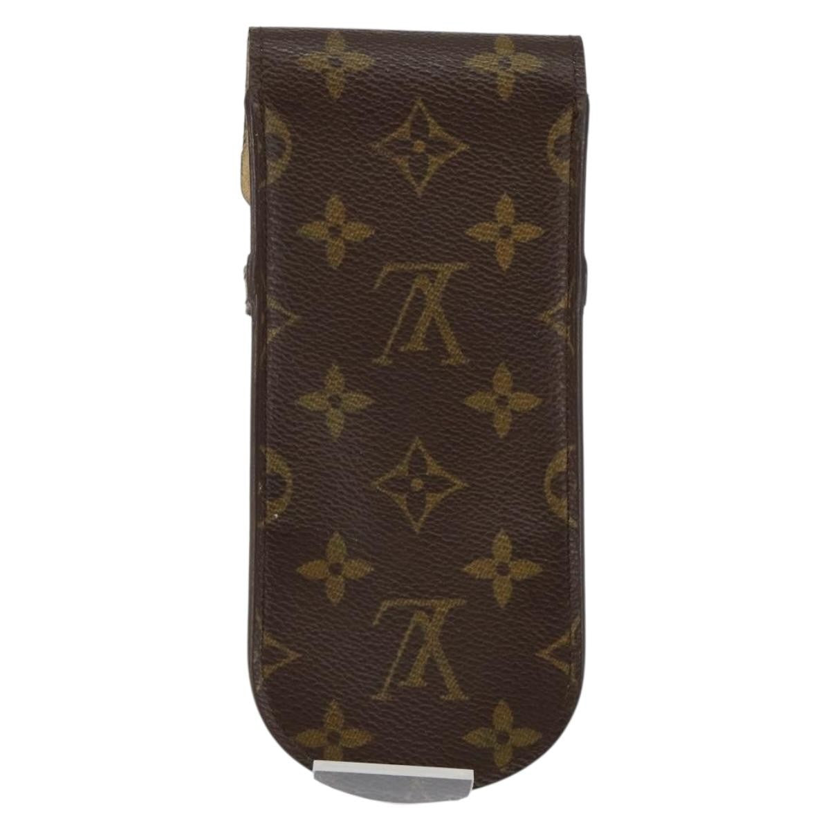 Louis Vuitton Etui à lunette Canvas, BROWN, CANVAS, Sunglasse