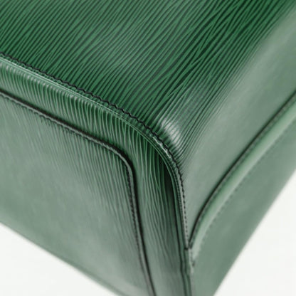 Louis Vuitton Speedy Handbag Epi Leather, GREEN, LEATHER, Handbag