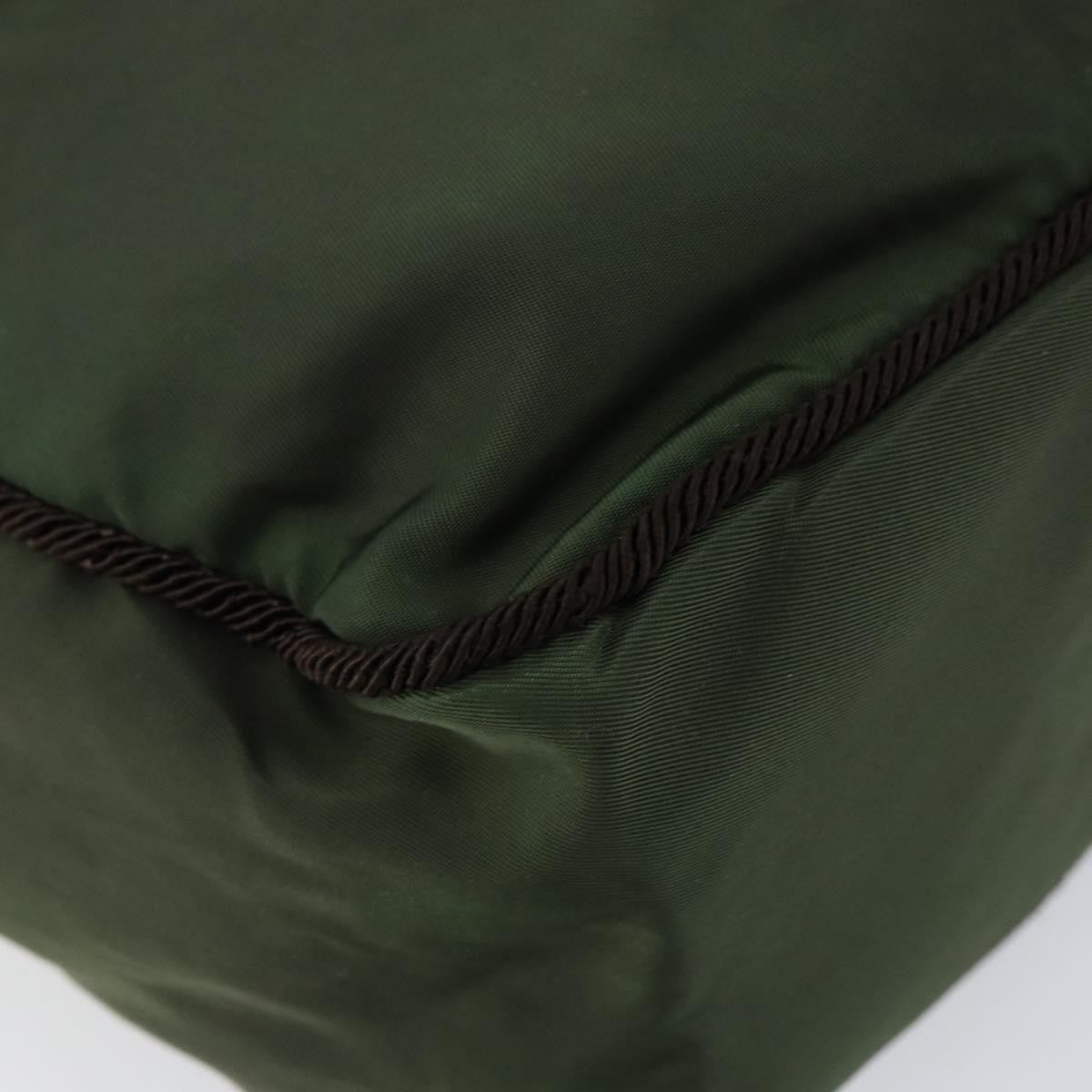 Prada Vintage Handbag Tessuto, GREEN, NYLON, Handbag