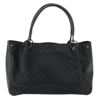 Gucci Vintage tote GG Canvas, BLACK, CANVAS, Tote bag