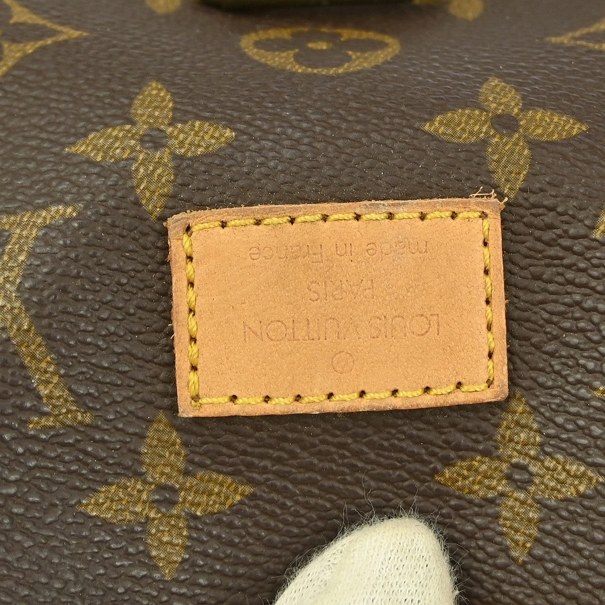 Louis Vuitton Saumur Handbag Monogram Canvas, BROWN, CANVAS, Shoulder bag