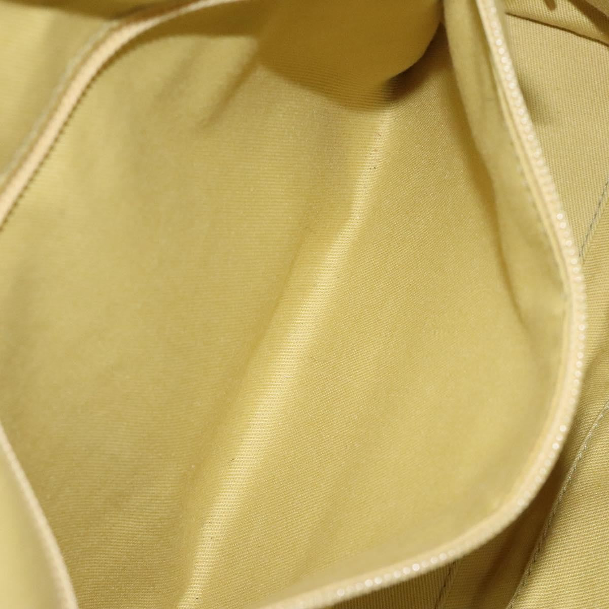 Salvatore Ferragamo Gancini Shoulder Bag Canvas, BEIGE, CANVAS, Shoulder bag