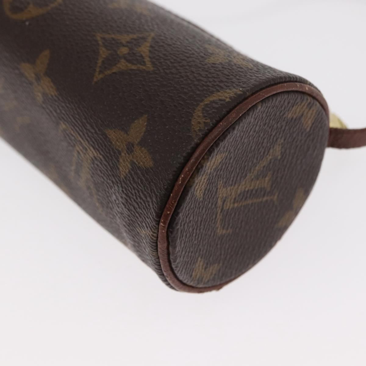 Louis Vuitton Papillon Pochette Monogram Canvas, BROWN, CANVAS, Clutche & pouche
