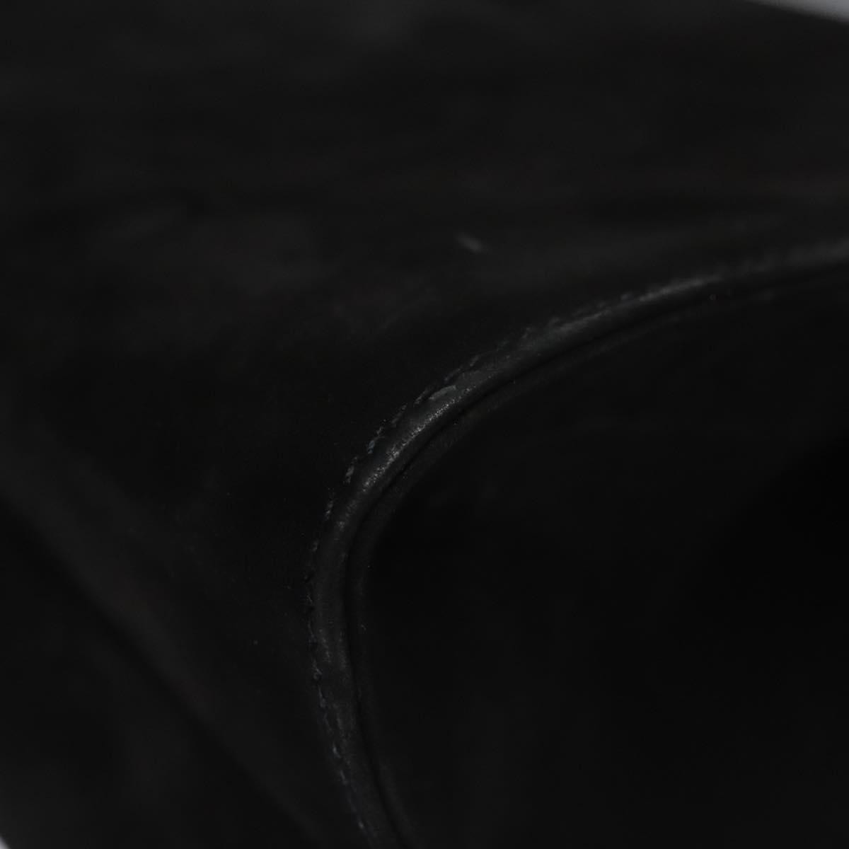 Salvatore Ferragamo Vintage Vara Bow Top Handle Bag Suede, BLACK, SUEDE, Handbag