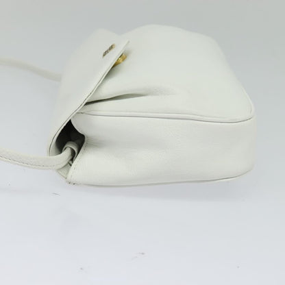 Givenchy Vintage 4G shoulder bag Leather, WHITE, LEATHER, Shoulder bag
