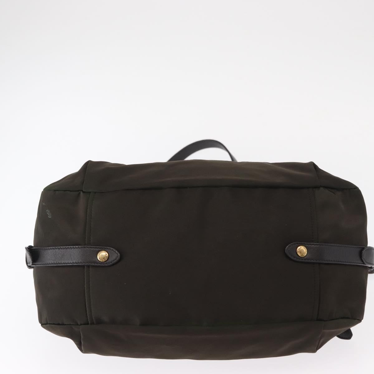 Prada Vintage Handbag Tessuto, KHAKI, NYLON, Handbag