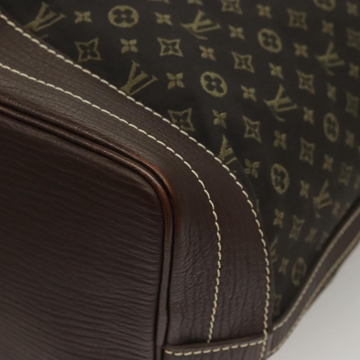 Louis Vuitton Mini Lin Noe Shoulder Bag Monogram Canvas, BROWN, CANVAS, Shoulder bag