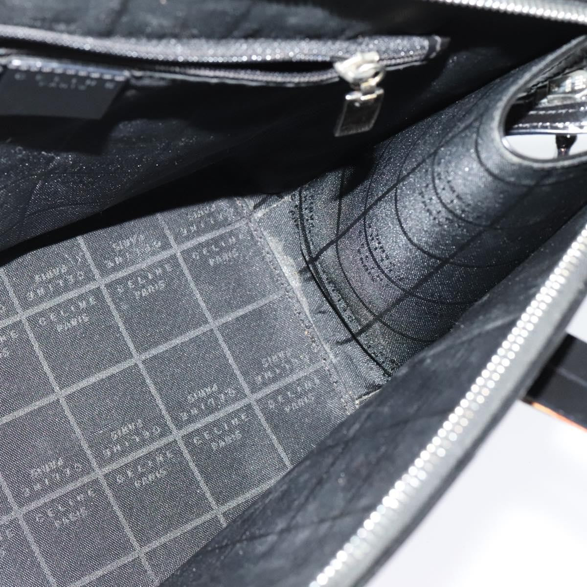 Celine Handbag Patent leather, BLACK, PATENT_LEATHER, Handbag