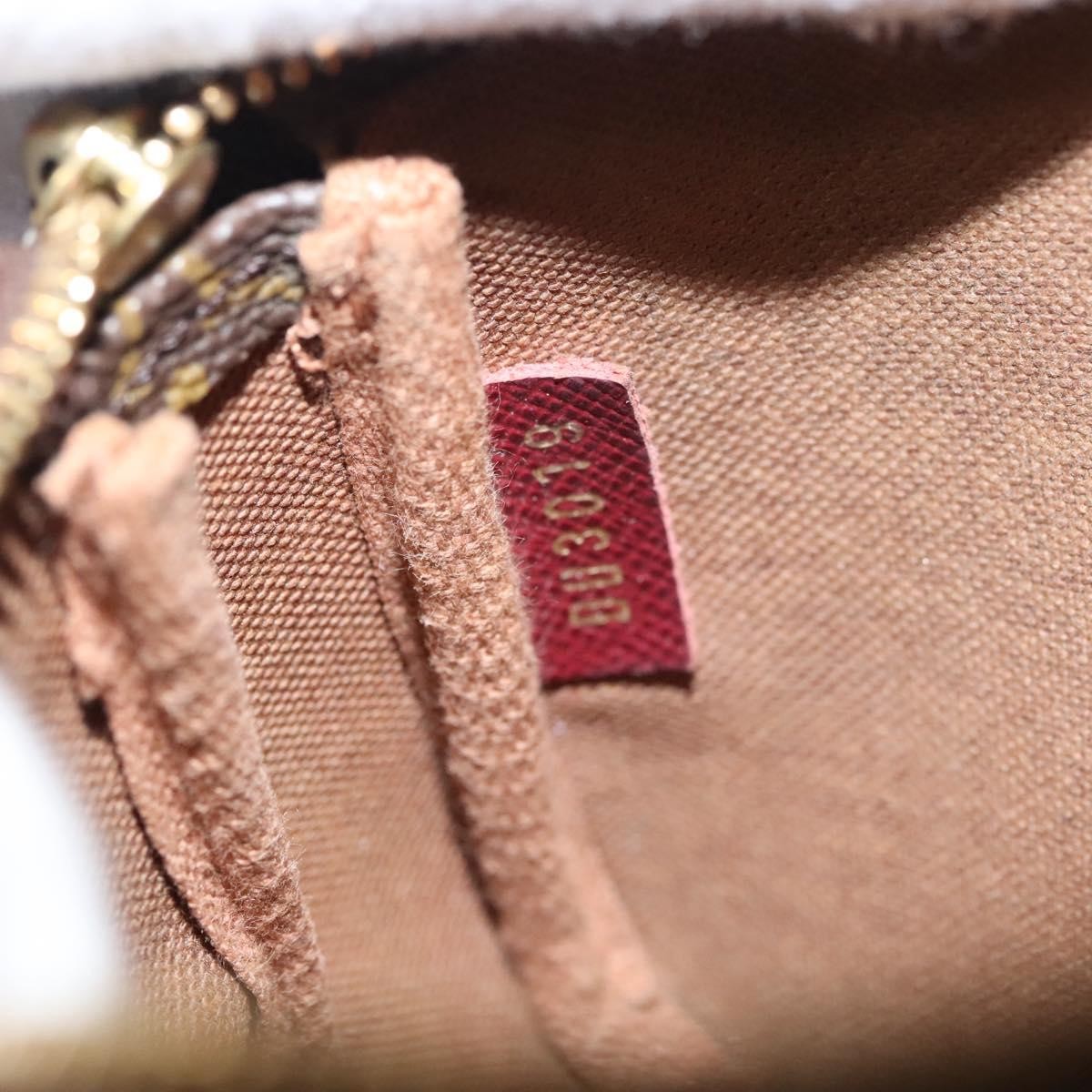 Louis Vuitton Pochette Accessoires Monogram Canvas, BROWN, CANVAS, Clutche & pouche