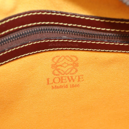 Loewe Anagram Shoulder Bag Suede, BROWN, SUEDE, Shoulder bag