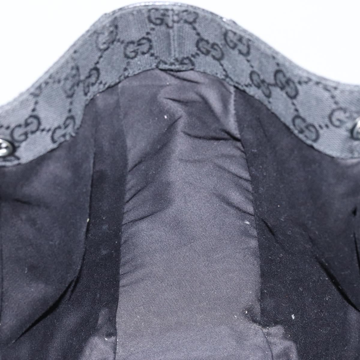 Gucci Vintage tote GG Canvas, BLACK, CANVAS, Tote bag