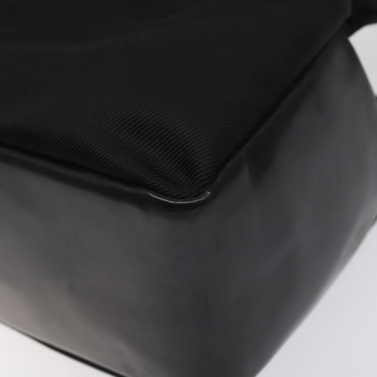 Gucci Bamboo Top Handle Tote Nylon, BLACK, NYLON, Tote bag