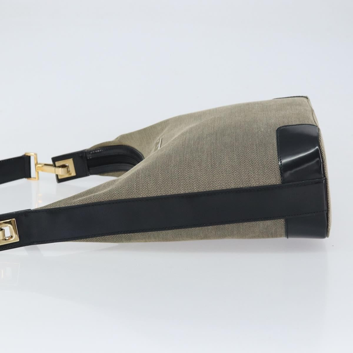 Gucci Zip Hobo Canvas, BEIGE, CANVAS, Shoulder bag