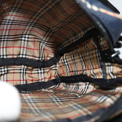 Burberry Vintage Shoulder Bag Nylon, NAVY, NYLON, Shoulder bag